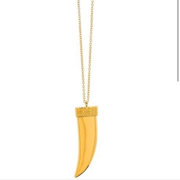 Gorjana Tusk Cayne Pendant Necklace - Picture 2 of 4